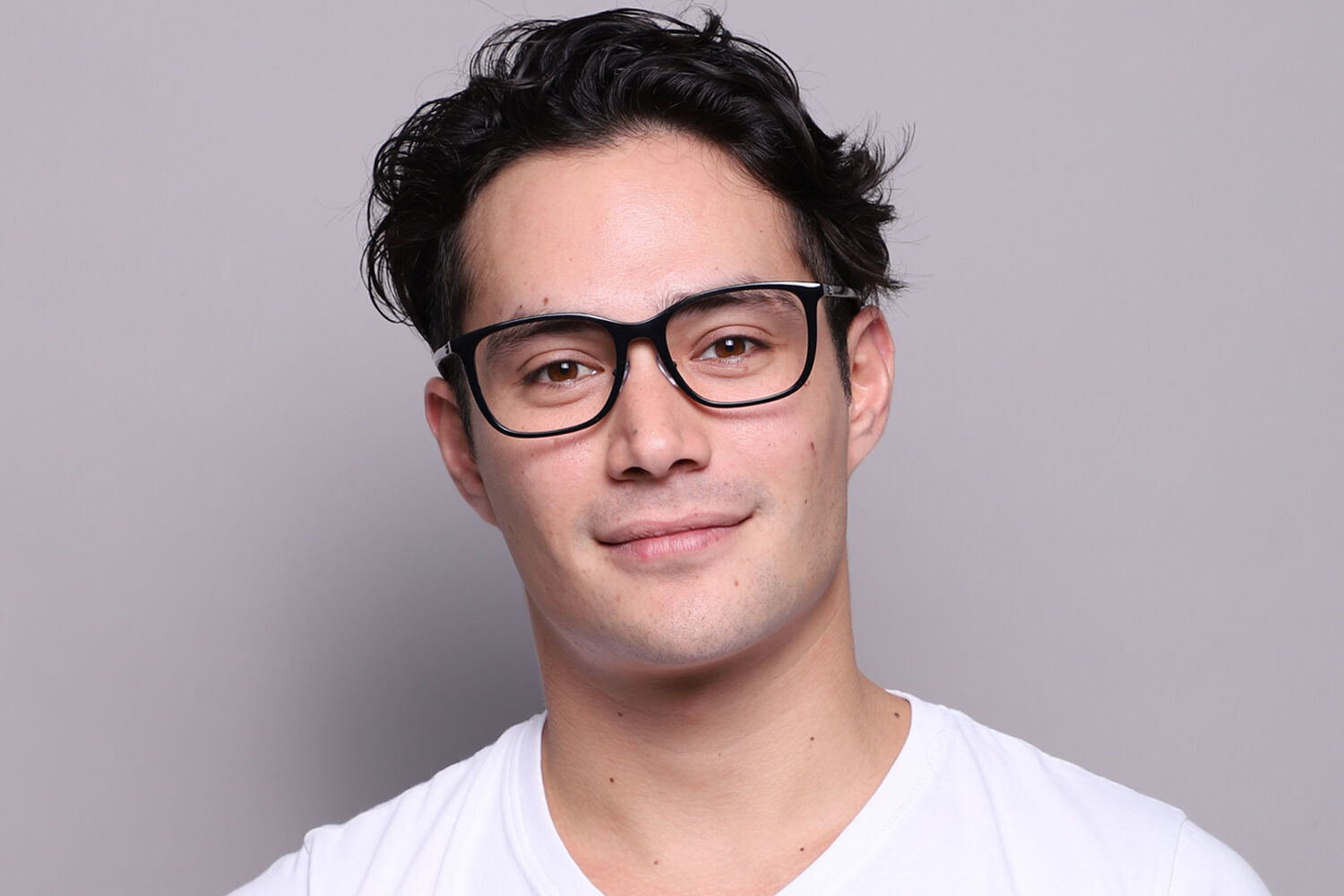 Ray-Ban RX7168D Asian Fit 2000 Square Black Frame Eyeglasses