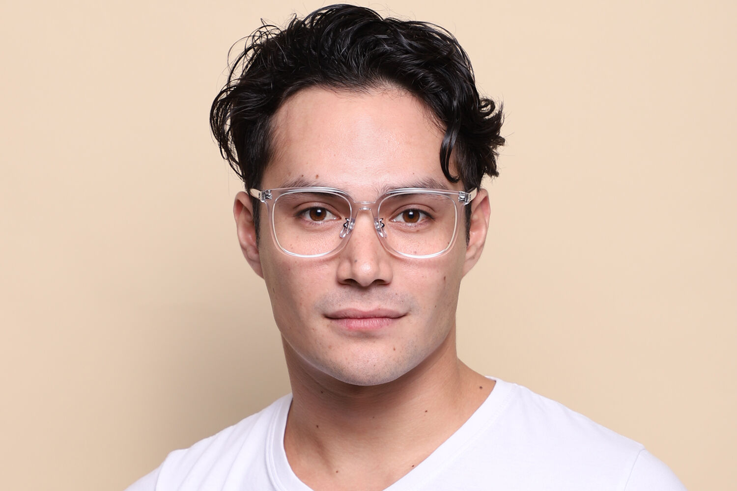Ray-Ban RX5419D Asian Fit 2001 Square Clear Frame Eyeglasses