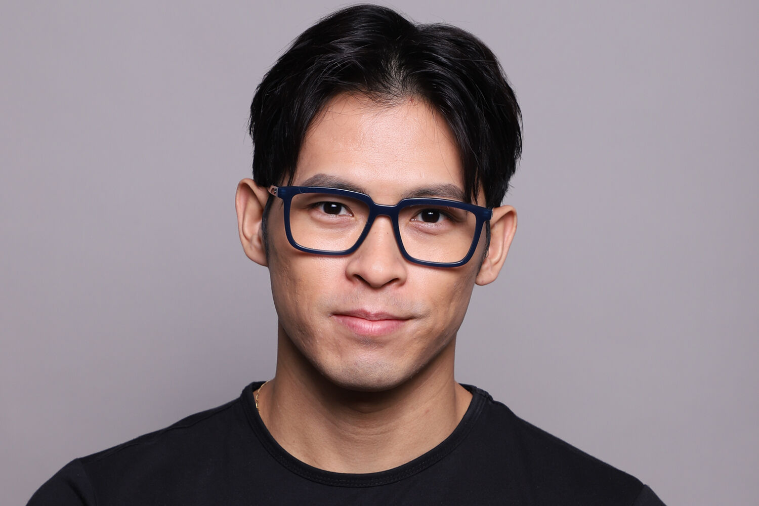 ★Rayn@ ★ Ray-Ban RX7239 Alain 8256 Rectangle Matte Blue Frame Eyeglasses