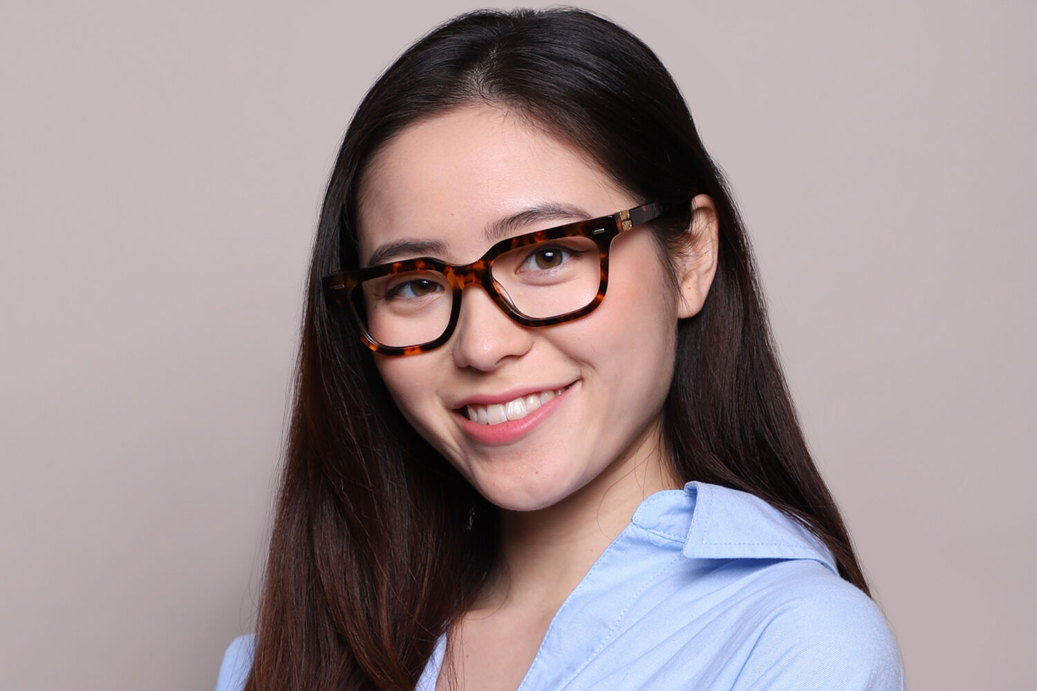 Miu Miu MU07XV VAU1O1 Rectangle Honey Yellow Tortoise Frame