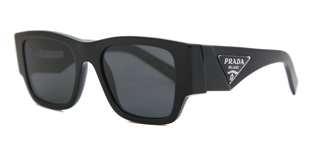 Prada PR 10ZS 1AB5S0 Square Black Sunglasses | SmartBuyGlasses
