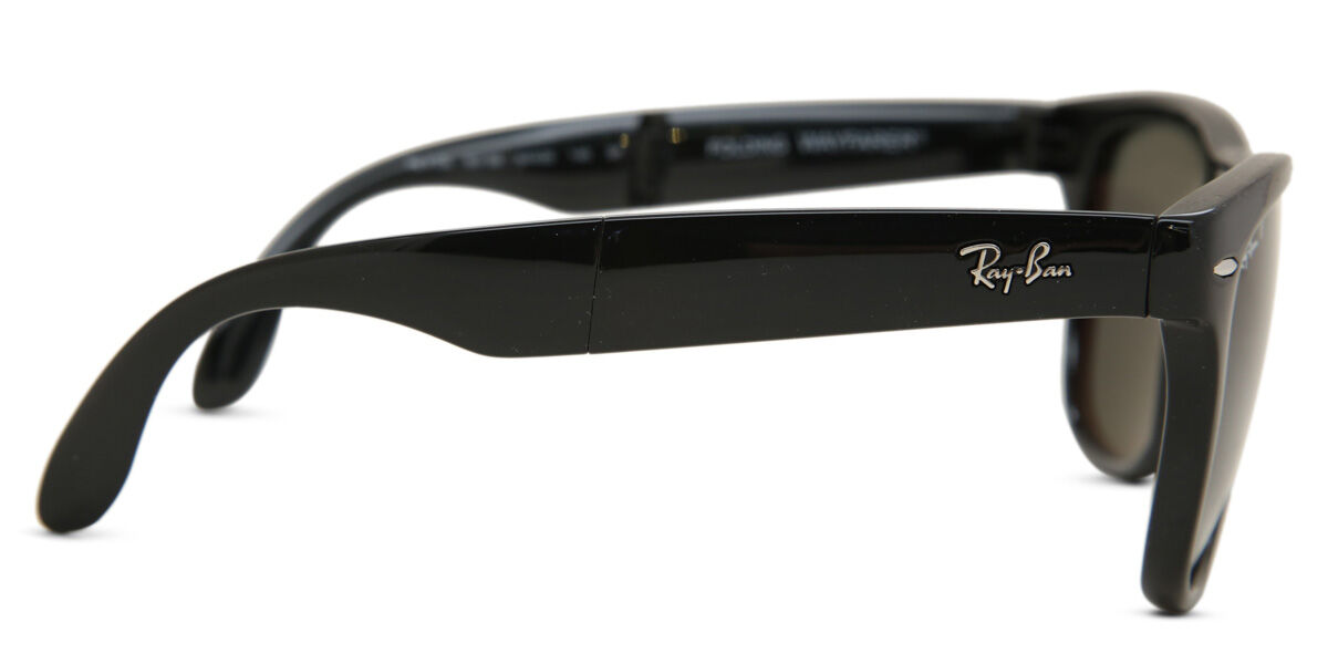 Ray-Ban RB4105 Wayfarer Folding Polarized 601/58 Square Black