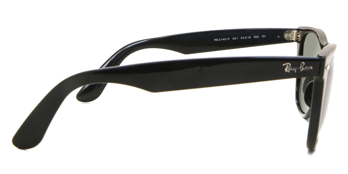 Ray-Ban WAYFARER RB2140-F 901 52□22 3N Ray-Ban RB2140F Original Wayfarer Asian Fit 901 Square Semi Glossy