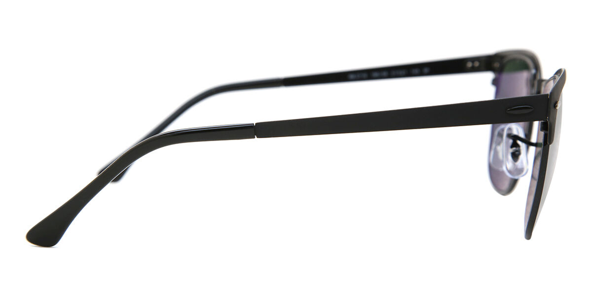 【Ray-Ban】CLUBMASTER L ORB3716 Ray-Ban RB3716 Clubmaster Metal Polarized 186/58 Square Matte
