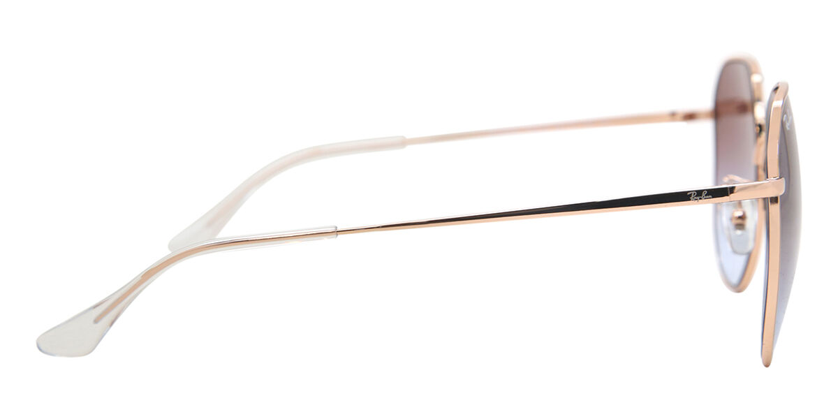 Ray-Ban RB3680D Asian Fit 9202I8 Geometric Rose Gold Sunglasses