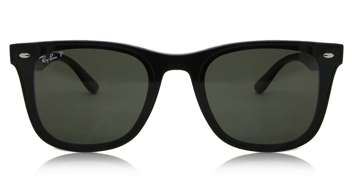 Ray-Ban サングラス RB4391D Ray-Ban RB4391D Asian Fit 601/9A Square Black Sunglasses