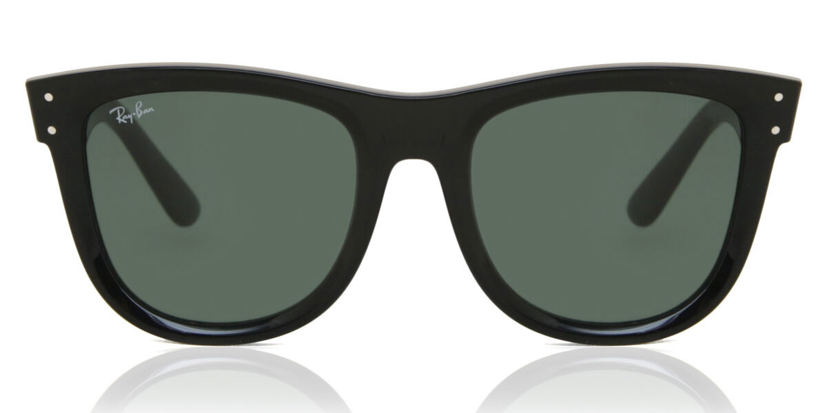 Ray-Ban RBR0502S Wayfarer Reverse 6677VR Square Black Sunglasses