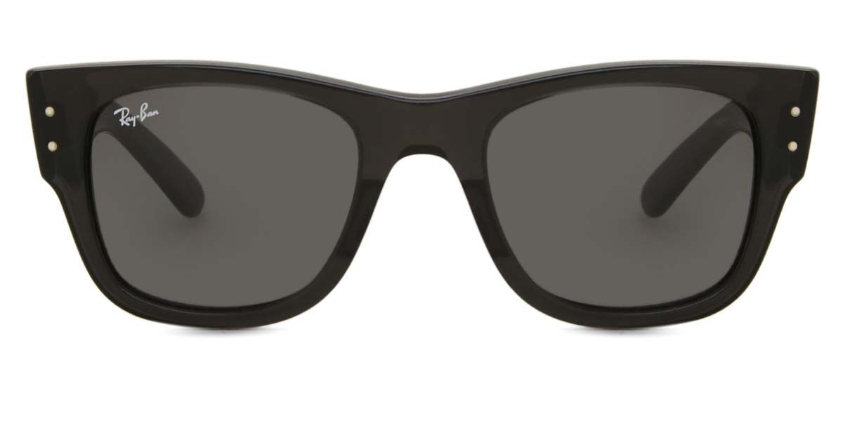 Ray-Ban RB0840S Mega Wayfarer 1406B1 Square Transparent Black