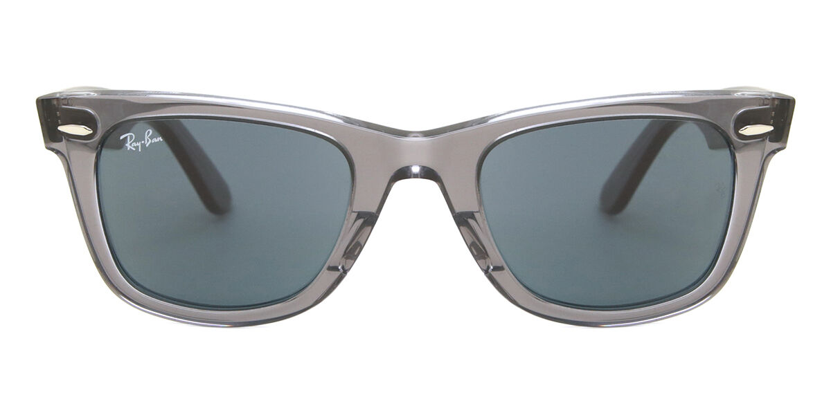 Ray-Ban RB2140 Wayfarer 1355R5 Square Transparent Grey on Clear