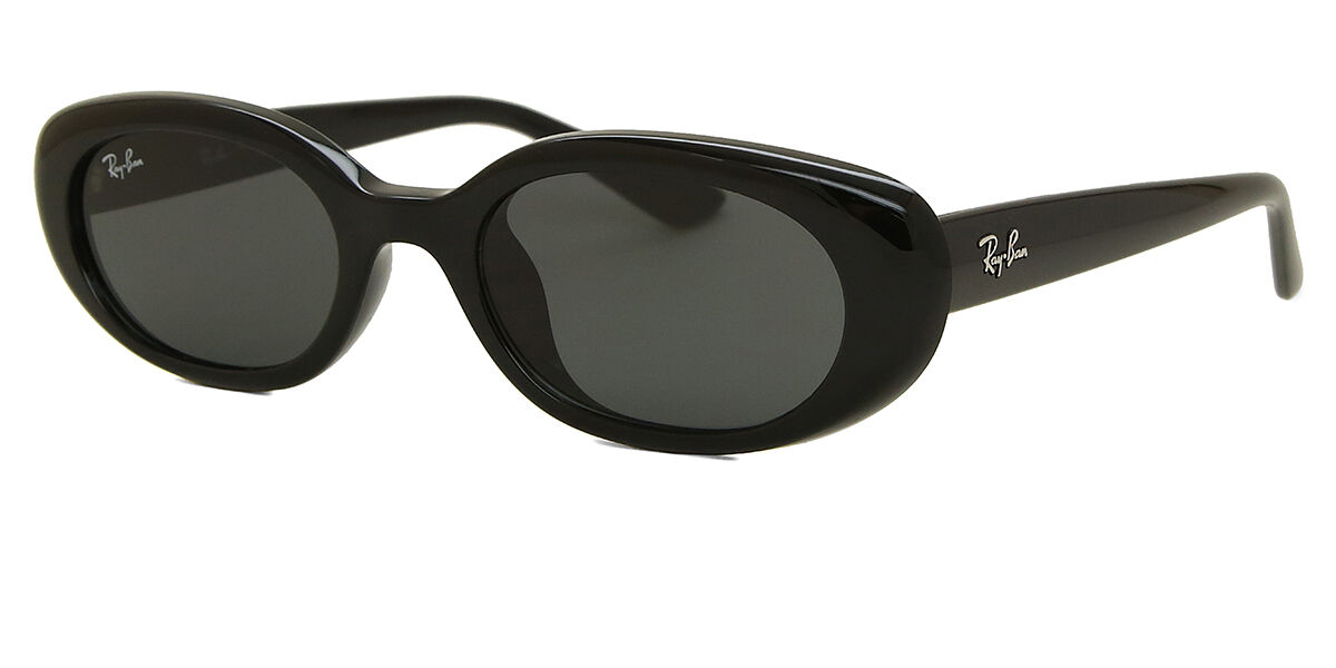 小物 Ray-Ban RB4441D Black Asian Fit 667787 Ray-Ban RB4441D Asian Fit 667787 Oval Black Sunglasses