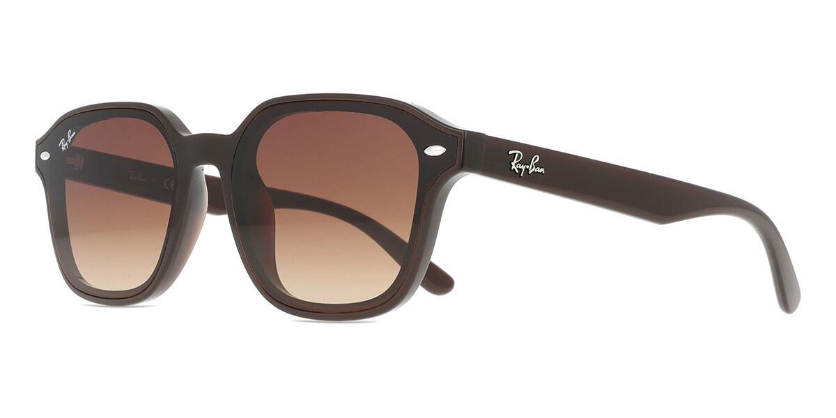 Ray-Ban RB4458D Asian Fit 714/13 Square Transparent Dark Brown