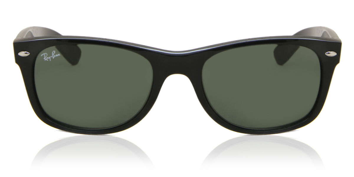 Ray-Ban RB2132 New Wayfarer 901 Square Black Sunglasses