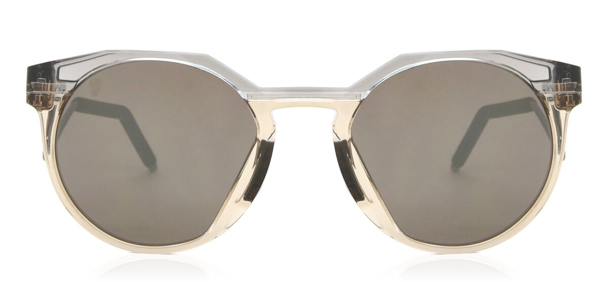 小物 Oakley HSTN L 0009279 Oakley OO9279 HSTN METAL 927905 Oval Transparent Grey Ink/Sepia