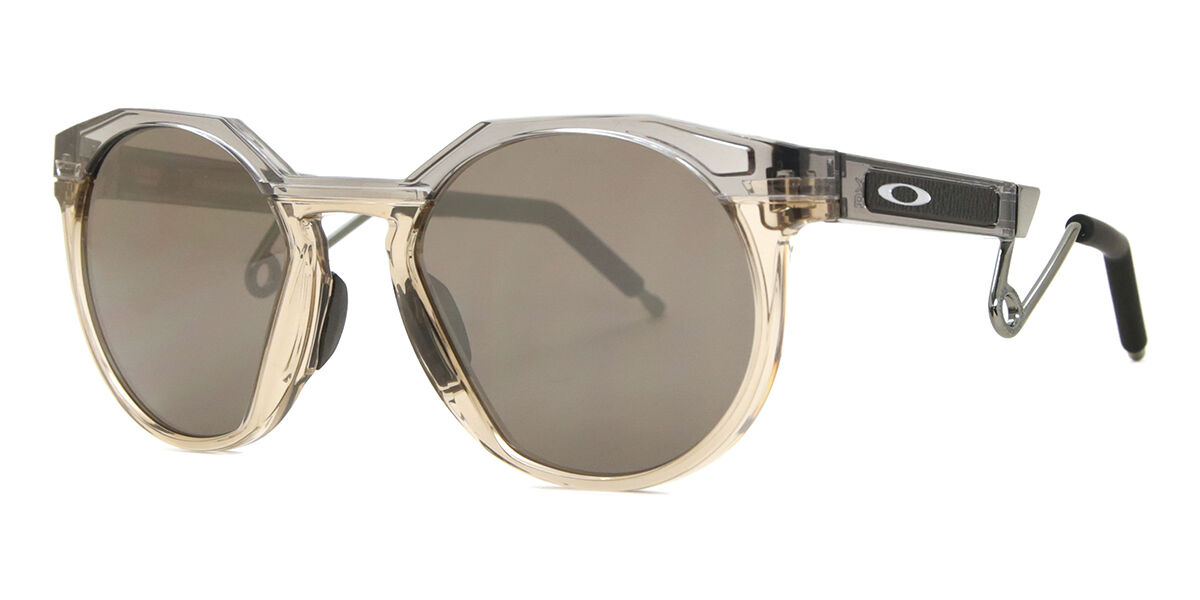 小物 Oakley HSTN L 0009279 Oakley OO9279 HSTN METAL 927905 Oval Transparent Grey Ink/Sepia