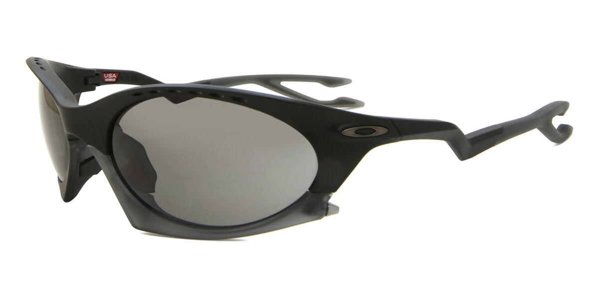 Oakley OO9437 PLANTARIS 943701 Oval Matte Black Sunglasses