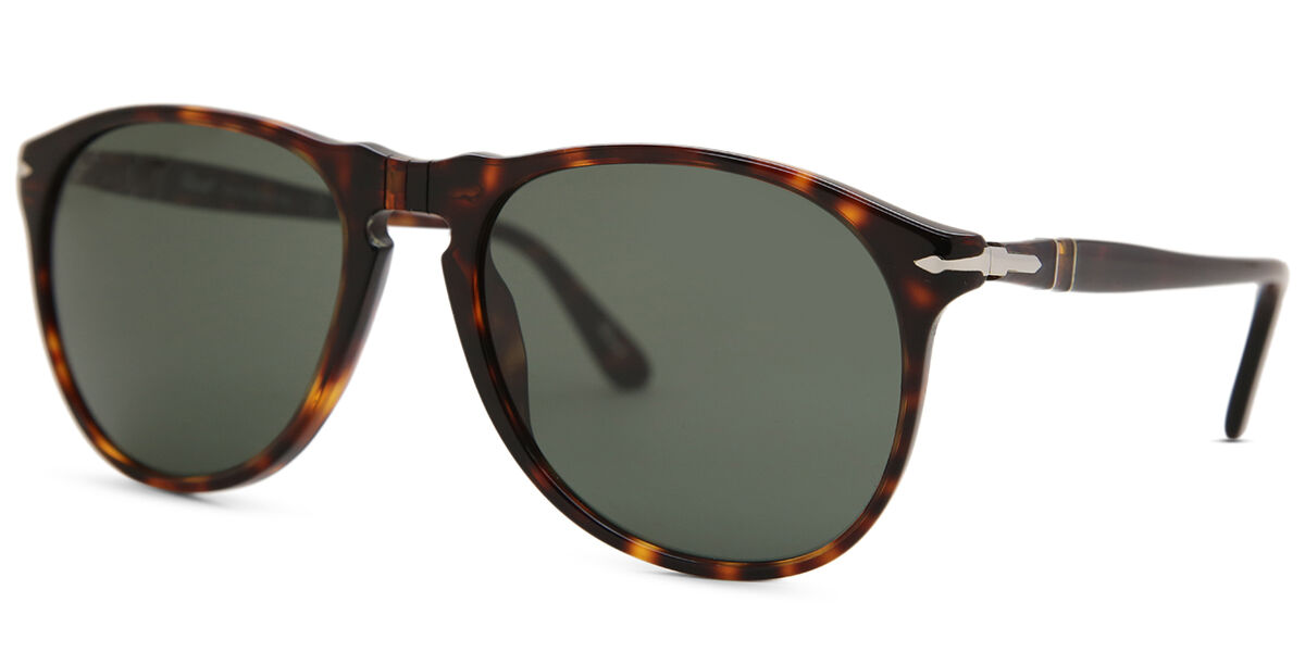 Persol PO9649S 24/31 Pilot Havana Sunglasses | SmartBuyGlasses