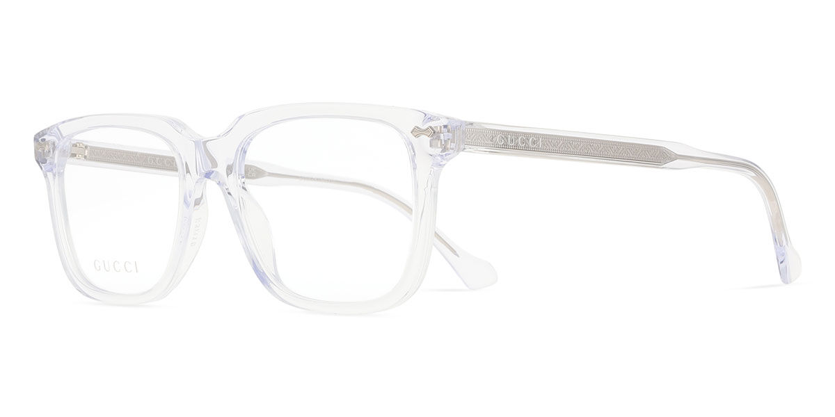 Gucci GG0737O 018 Clear Frame Eyeglasses | SmartBuyGlasses Singapore