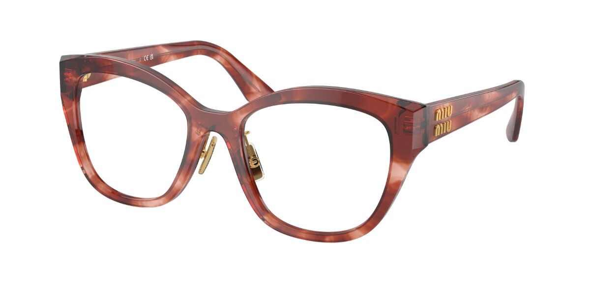 Miu Miu MU05XVF Asian Fit VAU1O1 Cat Eye Dark Tortoise Frame