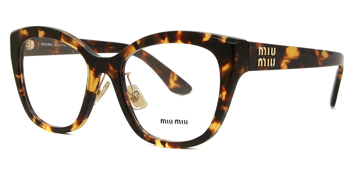 Miu Miu MU05XVF Asian Fit VAU1O1 Cat Eye Dark Tortoise Frame