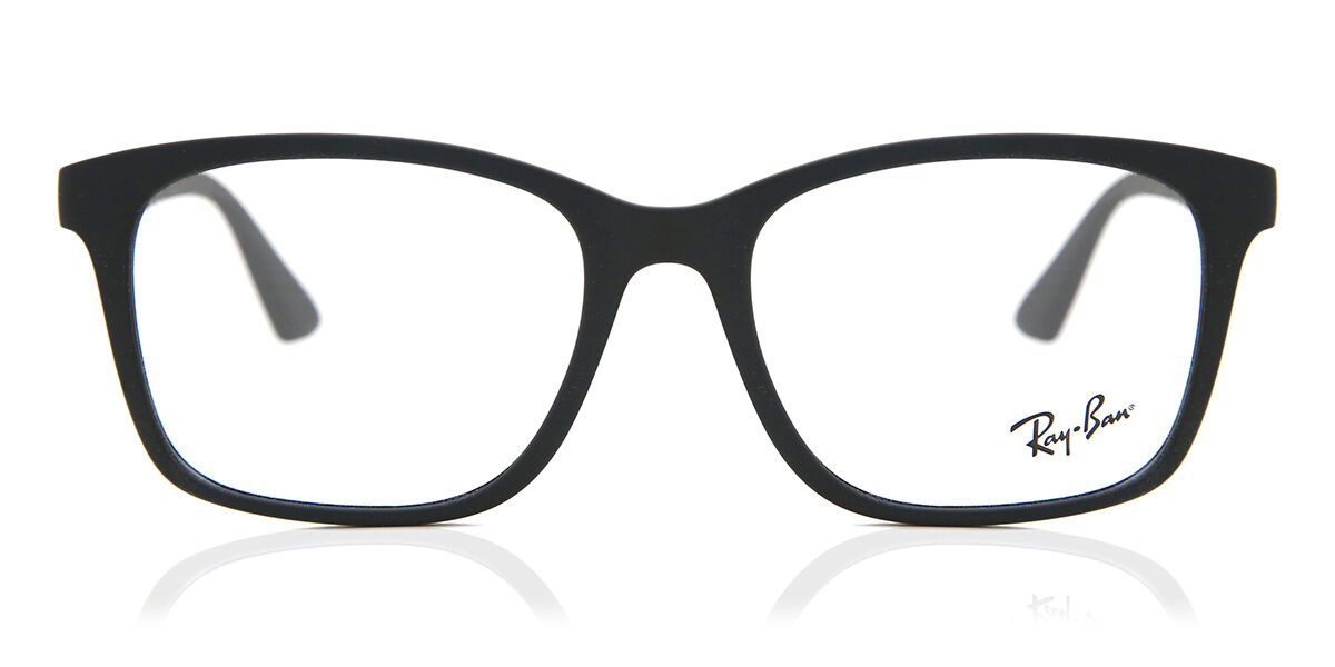 Ray-Ban RX7059D Asian Fit 5196 Square Black Frame Eyeglasses