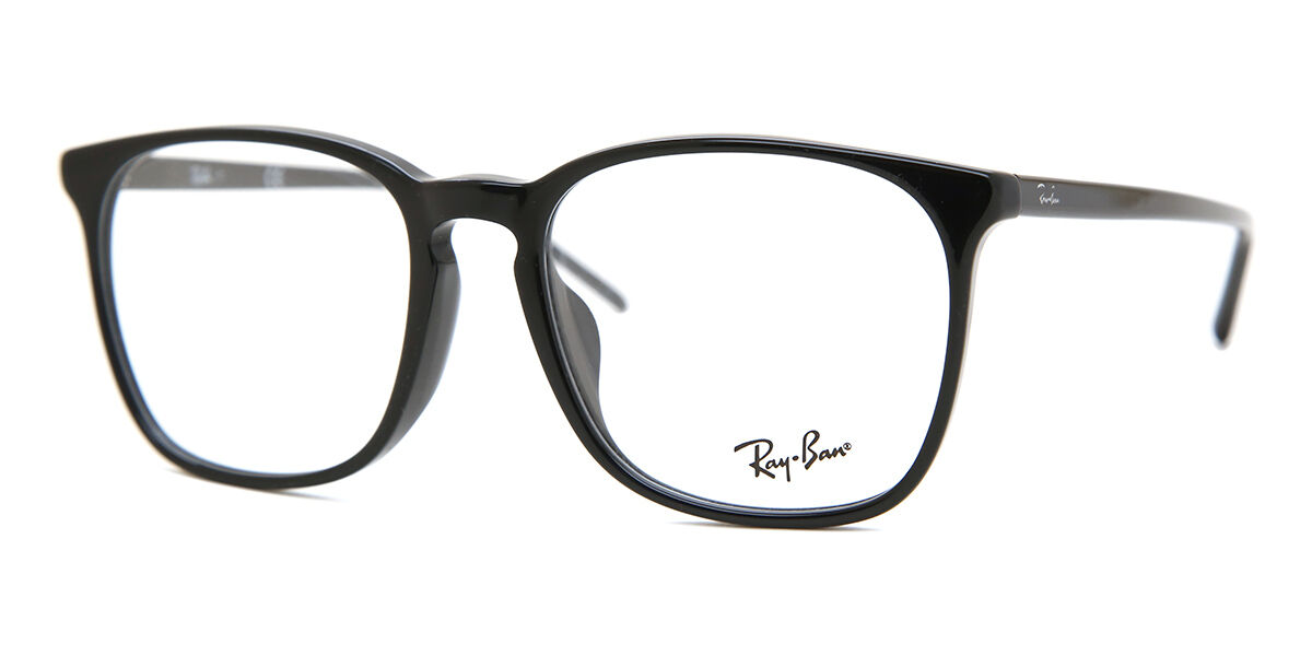 Ray-Ban RX5387F Asian Fit 2000 Square Black Frame Eyeglasses