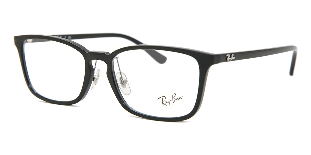Ray-Ban RX7149D Asian Fit 2000 Rectangle Black Frame Eyeglasses