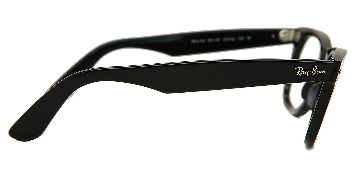 Ray-Ban RB2140 Wayfarer 901/5F Square Shiny Black Frame Eyeglasses
