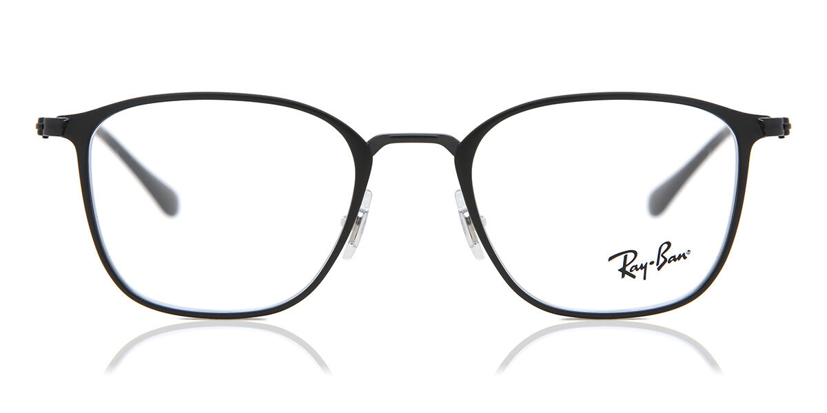 Ray-Ban RX6466 2904 Square Matte Black Frame Eyeglasses