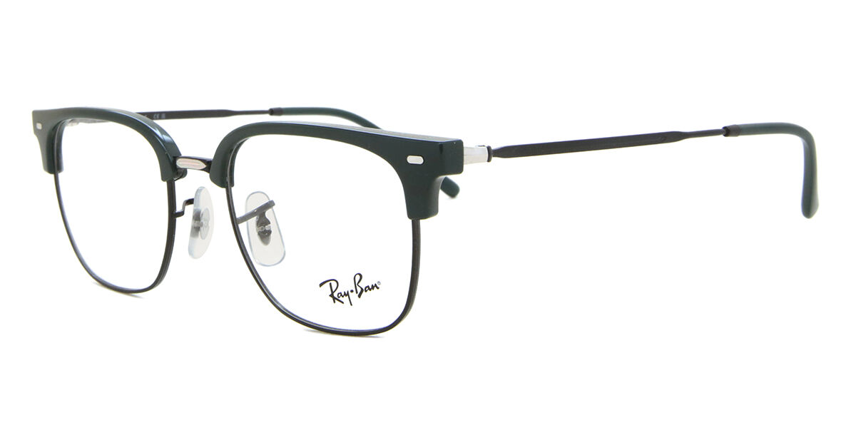Ray-Ban RX7216 New Clubmaster 8208 Green on Black Frame Eyeglasses