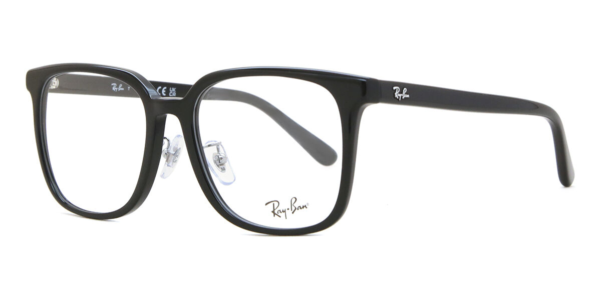 Ray-Ban RX5419D Asian Fit 2000 Square Black Frame Eyeglasses