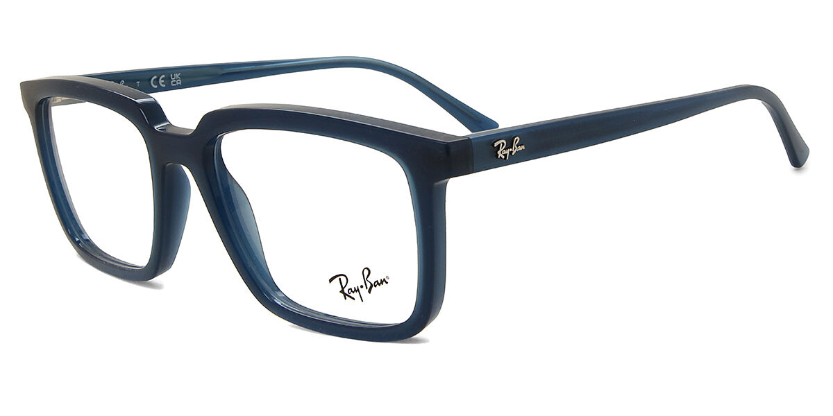 ★Rayn@ ★ Ray-Ban RX7239 Alain 8256 Rectangle Matte Blue Frame Eyeglasses