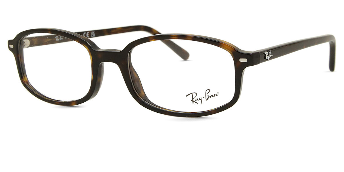 Ray-Ban RX5432 Sam 2012 Geometric Dark Tortoise Frame Eyeglasses