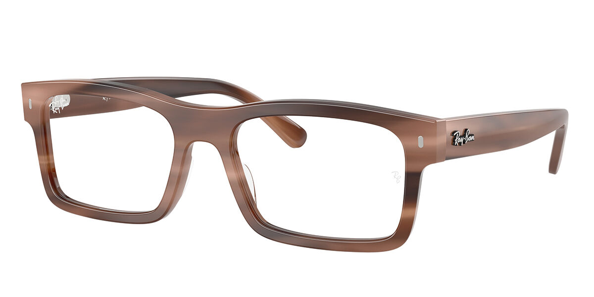 Ray-Ban RX5435F Asian Fit 2000 Rectangle Black Frame Eyeglasses Ray-Ban RX5435F Asian Fit 2000 Rectangle Black Frame Eyeglasses