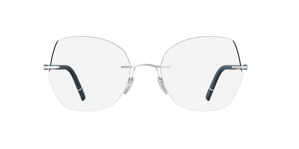 Silhouette The Wave Color Groove Demo Rimless 5567/OF 7405 Butterfly ...