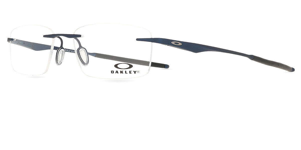 OAKLEY WINGFOLD EVR OX5118-0453 度付きメガネ Oakley OX5118 WINGFOLD EVR 511804 Rectangle Satin Midnight Blue