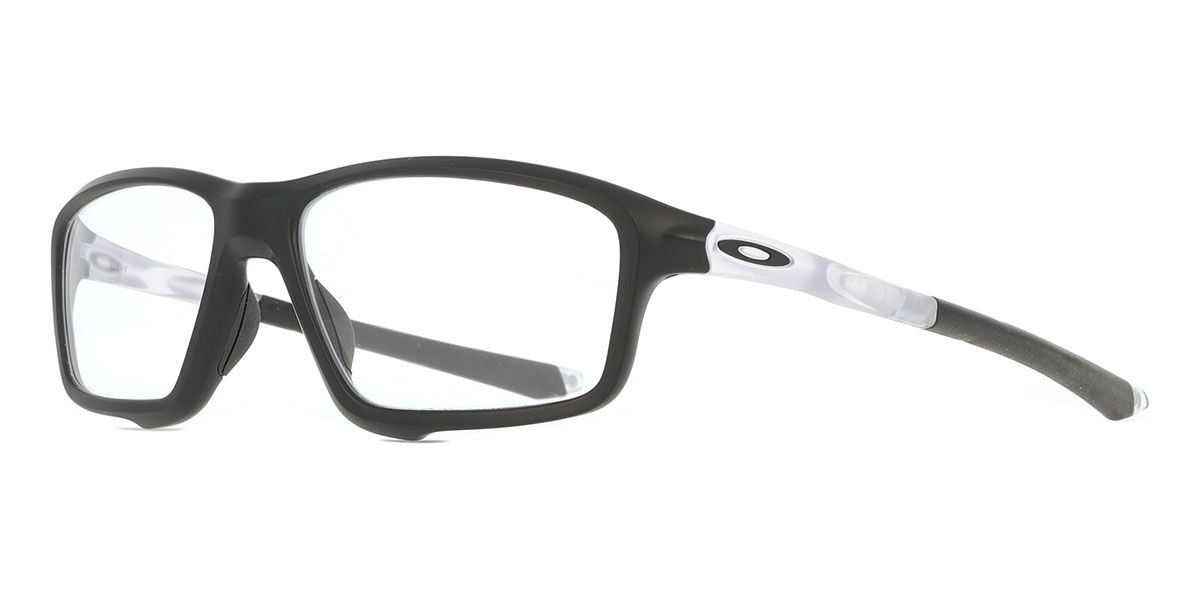 Oakley OX8076 CROSSLINK ZERO 807603 Rectangle Matte Black Frame