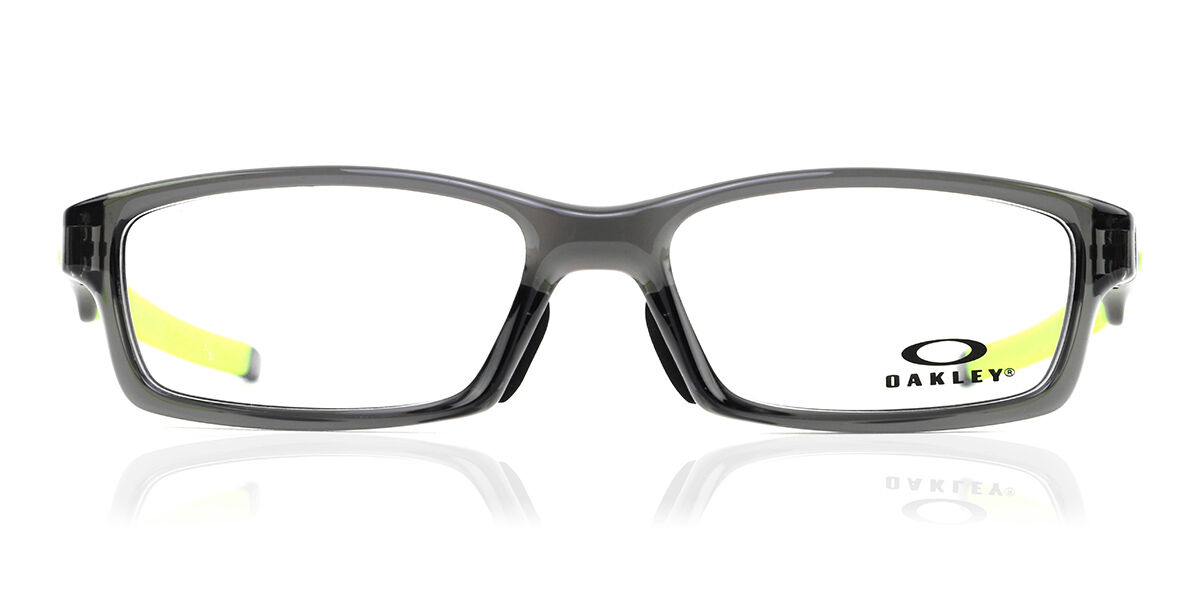 Oakley OX8118 CROSSLINK Asian Fit 811802 Rectangle Polished Grey