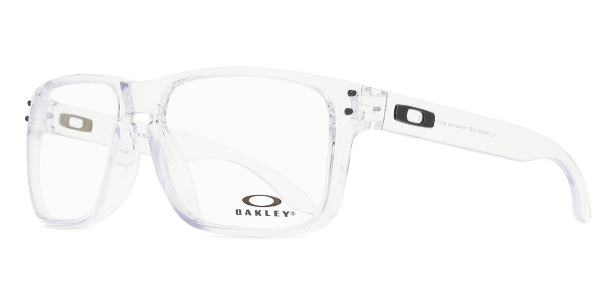 Oakley OX8100F HOLBROOK RX Asian Fit 810003 Polished Clear Frame