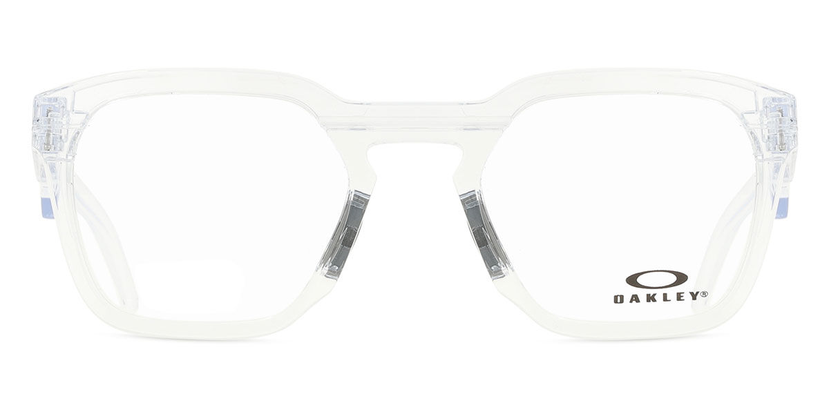 Oakley OX8208 HSTN SQ RX 820802 Square Polished Clear Frame